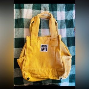 Vintage 1974 Yellow Converse One Star Tote Bag